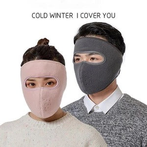 Breathable Microfiber Winter Dust Mask - Warm and Cold Protection Face Mask