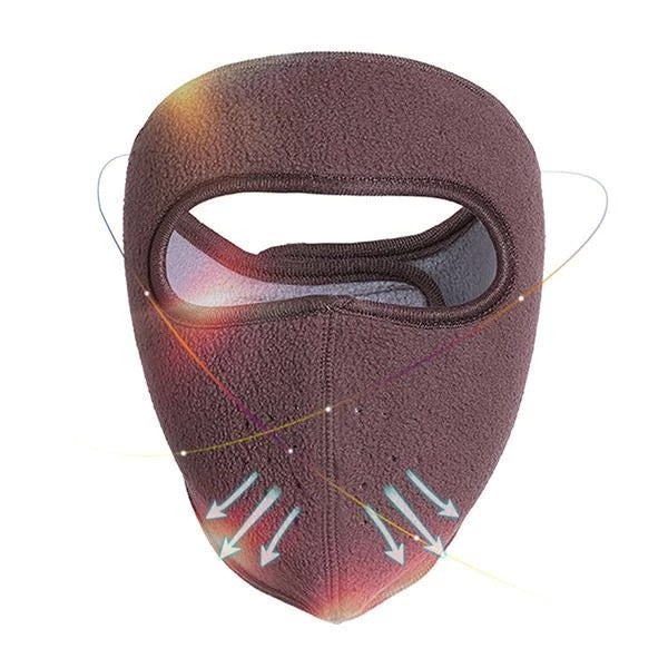 Breathable Microfiber Winter Dust Mask - Warm and Cold Protection Face Mask
