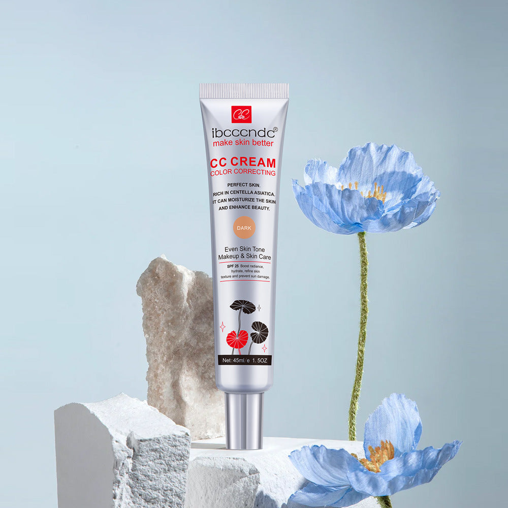 Centella Asiatica CC Cream - Waterproof Color Correcting Makeup with Skin Protection