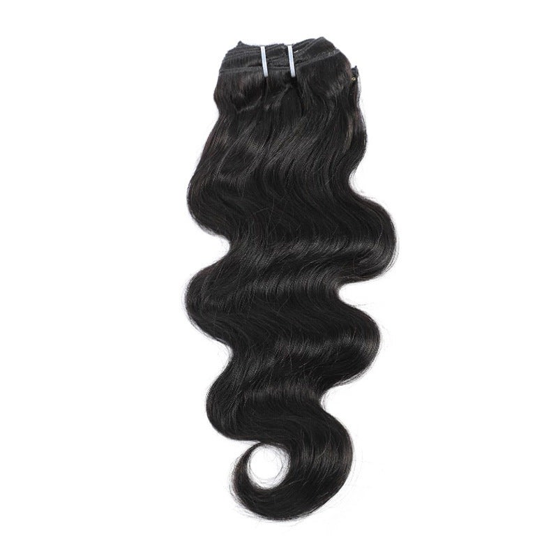 Hairpiece Clip Extensions Body Wig Clip In Human Hair Extension
